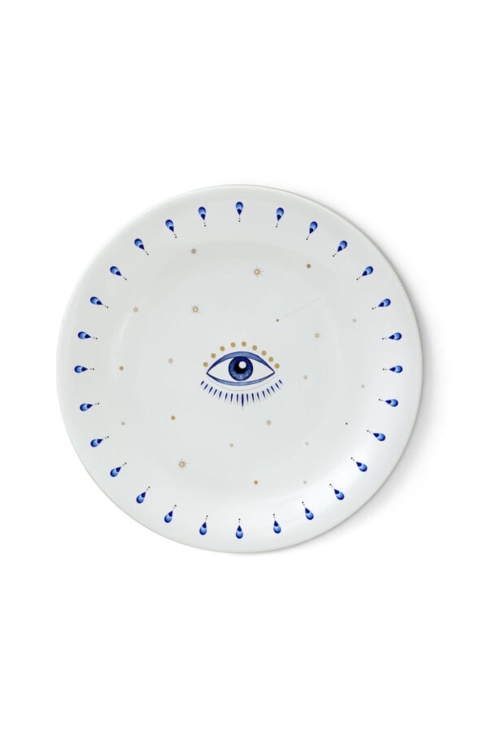 Fern&Co-Porselen Porselen Spirit Eye Collection Yemek Tabağı-Tabak & Kase-1-roqelvaxirum.shop