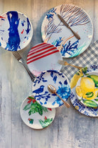 Fern&Co-St Tropez Plage Collection 4'lü Küçük Boy Tabak-Tabak & Kase-2-roqelvaxirum.shop