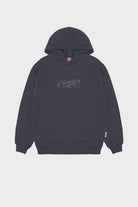 Fifty Pieces-Antrasit Düşük Omuzlu Sırt Baskılı Hoodie-Sweatshirts & Hoodies-7-roqelvaxirum.shop