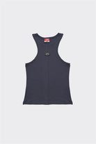 Fifty Pieces-Antrasit Halter Yaka Atlet-Top-5-roqelvaxirum.shop