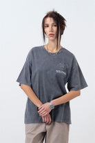 Fifty Pieces-Antrasit Oversize Asit Yıkamalı T-Shirt-T-Shirts-1-roqelvaxirum.shop