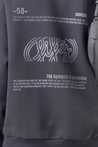 Fifty Pieces-Antrasit Oversize Sırt Baskılı Hoodie-Sweatshirts & Hoodies-7-roqelvaxirum.shop