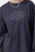 Fifty Pieces-Antrasit Uzun Kollu Oversize T-Shirt-T-Shirts-2-roqelvaxirum.shop