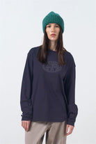 Fifty Pieces-Antrasit Uzun Kollu Oversize T-Shirt-T-Shirts-3-roqelvaxirum.shop