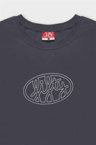 Fifty Pieces-Antrasit Uzun Kollu Oversize T-Shirt-T-Shirts-6-roqelvaxirum.shop