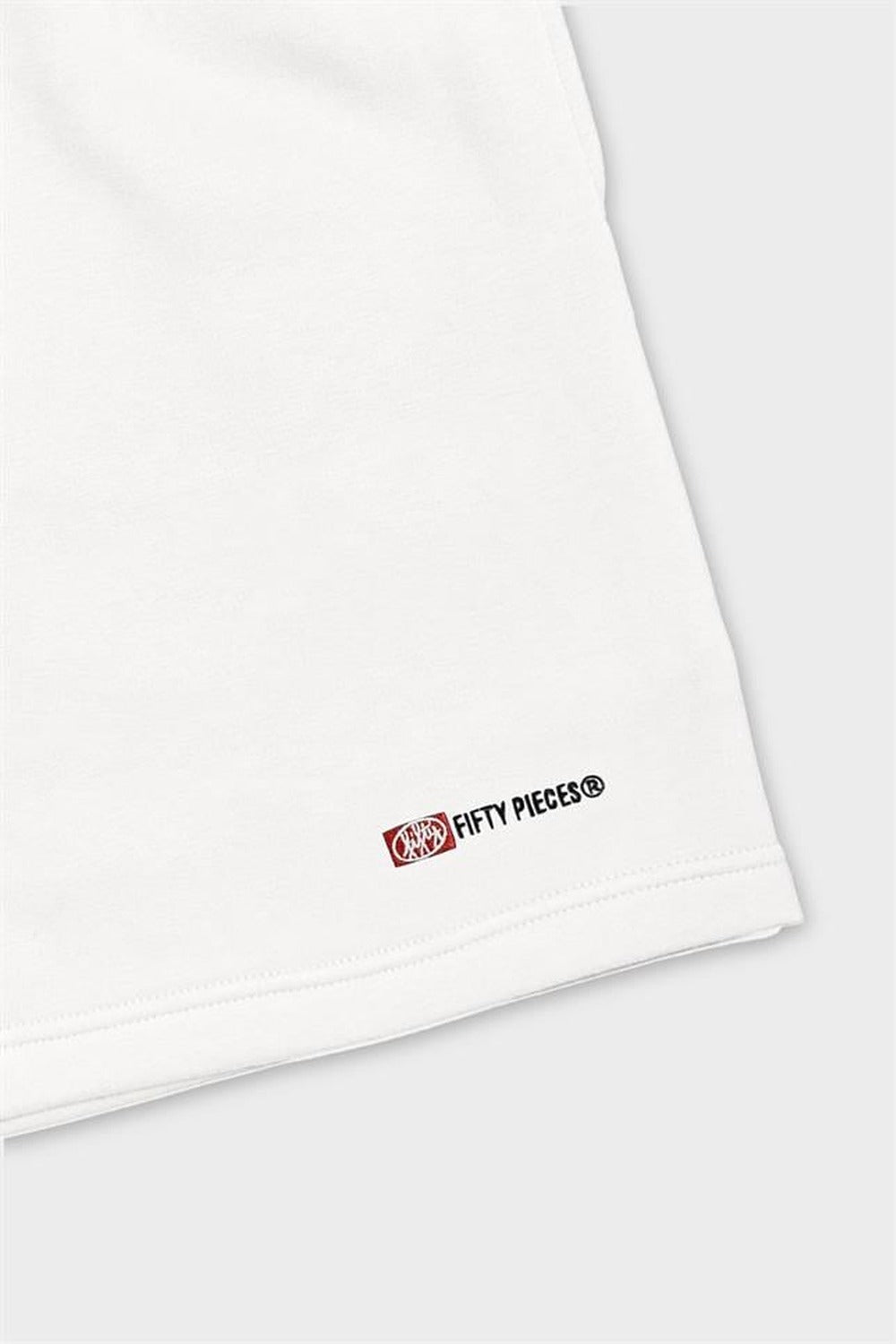 Fifty Pieces-Beyaz Bermuda Jogger Şort-Şort-6-roqelvaxirum.shop