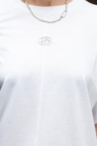 Fifty Pieces-Beyaz Loose Fit Sırt Baskılı T-Shirt-T-Shirts-5-roqelvaxirum.shop