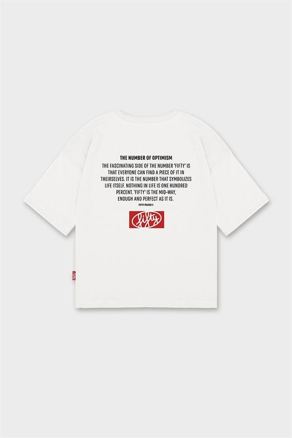 Fifty Pieces-Beyaz Oversize Sırt Baskılı T-Shirt-T-Shirts-7-roqelvaxirum.shop