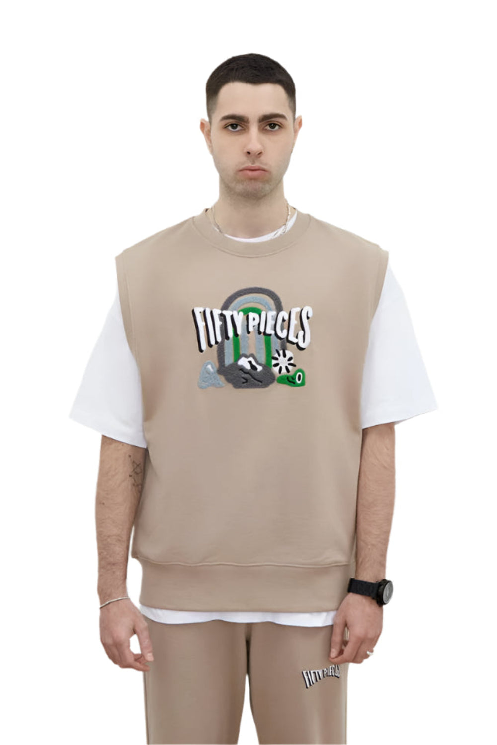 Fifty Pieces-Boz Oversize Süveter-Sweatshirts & Hoodies-1-roqelvaxirum.shop