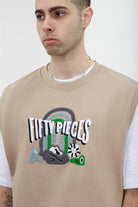 Fifty Pieces-Boz Oversize Süveter-Sweatshirts & Hoodies-2-roqelvaxirum.shop