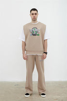 Fifty Pieces-Boz Oversize Süveter-Sweatshirts & Hoodies-3-roqelvaxirum.shop