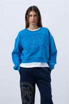 Fifty Pieces-Canlı Mavi Core Mid Length Sweatshirt-Sweatshirts & Hoodies-2-roqelvaxirum.shop