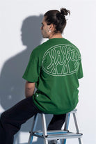 Fifty Pieces-Canlı Yeşil Core Düşük Omuzlu T-Shirt-T-Shirts-2-roqelvaxirum.shop