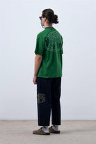 Fifty Pieces-Canlı Yeşil Core Düşük Omuzlu T-Shirt-T-Shirts-8-roqelvaxirum.shop