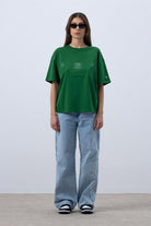 Fifty Pieces-Canlı Yeşil Core Oversize T-Shirt-T-Shirts-1-roqelvaxirum.shop