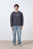 Fifty Pieces-Erkek Antrasit Uzun Kollu T-Shirt-T-Shirts-3-roqelvaxirum.shop