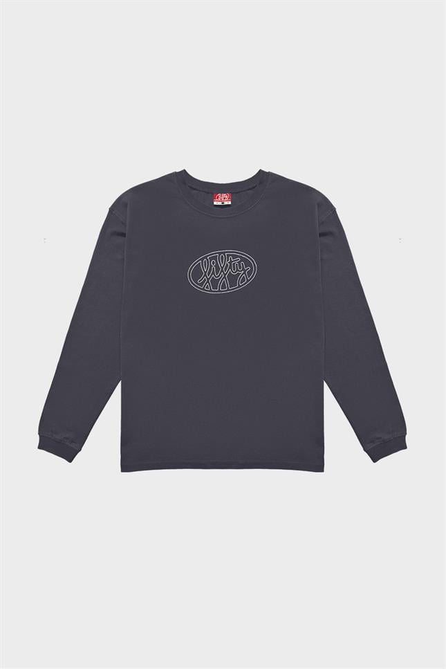 Fifty Pieces-Erkek Antrasit Uzun Kollu T-Shirt-T-Shirts-7-roqelvaxirum.shop