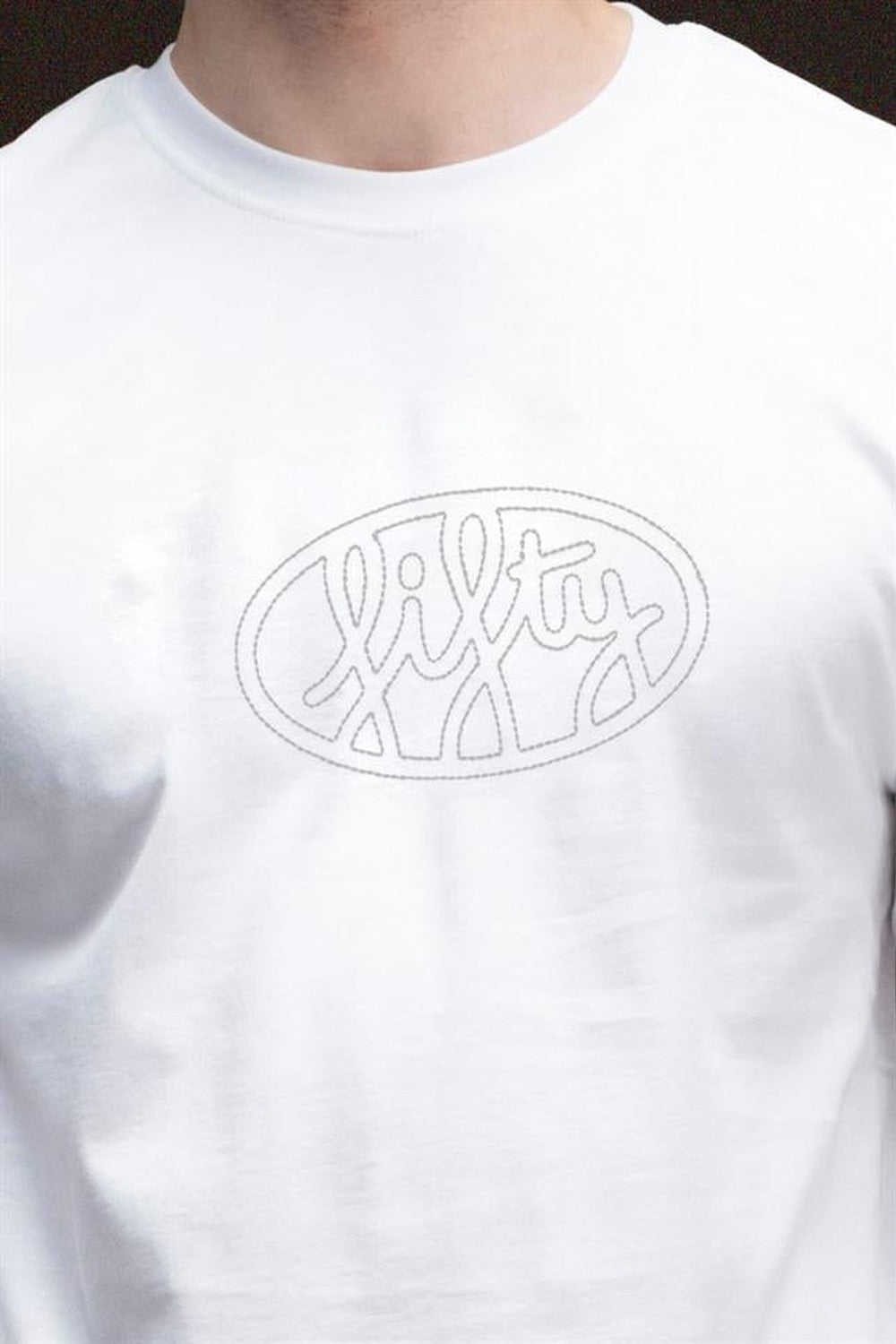 Fifty Pieces-Erkek Beyaz Uzun Kollu T Shirt-T-Shirts-3-roqelvaxirum.shop