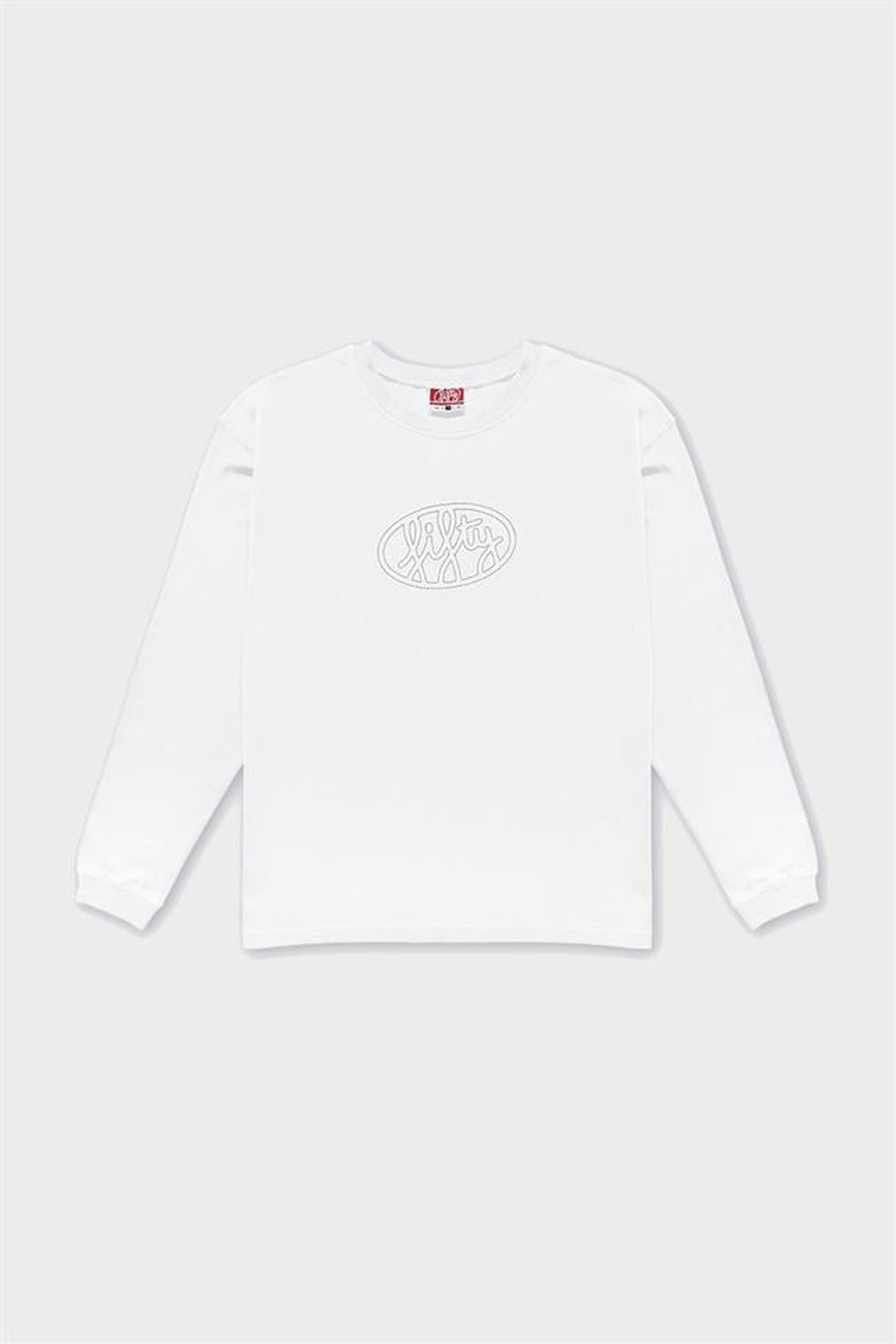 Fifty Pieces-Erkek Beyaz Uzun Kollu T Shirt-T-Shirts-5-roqelvaxirum.shop