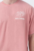Fifty Pieces-Gül Kurusu Düşük Omuzlu Asit Yıkamalı T-Shirt-T-Shirts-2-roqelvaxirum.shop