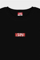 Kadın Siyah Oversize Sırt Baskılı T-Shirt