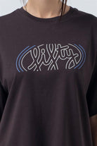 Fifty Pieces-Kahverengi Oversize Sırt Baskılı T-Shirt-T-Shirts-2-roqelvaxirum.shop