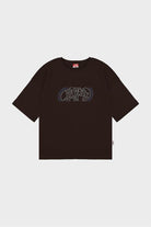 Fifty Pieces-Kahverengi Oversize Sırt Baskılı T-Shirt-T-Shirts-7-roqelvaxirum.shop