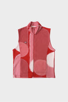 Fifty Pieces-Kırmızı Fermuarlı Polar Yelek-Yelek-6-roqelvaxirum.shop