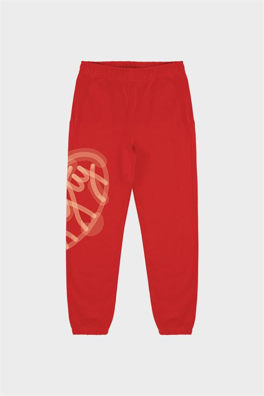 Fifty Pieces-Kırmızı Loose Fit Jogger Pantolon-Eşofman-7-roqelvaxirum.shop
