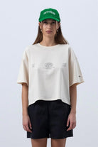 Fifty Pieces-Kum Core Oversize Mid Length T-Shirt-T-Shirts-1-roqelvaxirum.shop