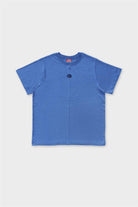 Fifty Pieces-Mavi Regular Fit Sırt Baskılı T-Shirt-T-Shirts-7-roqelvaxirum.shop