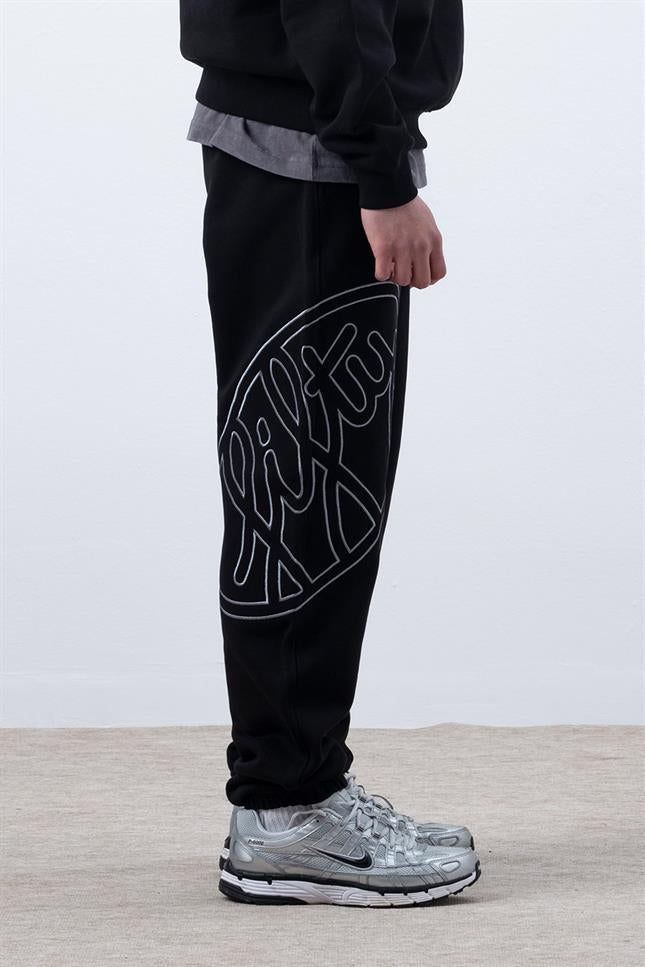 Fifty Pieces-Siyah Core Loose Fit Jogger-Eşofman-2-roqelvaxirum.shop