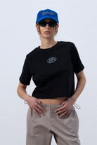Fifty Pieces-Siyah Core Oversize Mid Length T-Shirt-T-Shirts-1-roqelvaxirum.shop