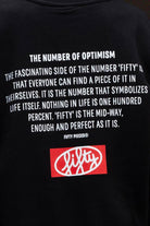 Fifty Pieces-Siyah Oversize Sırt Baskılı Sweatshirt-Sweatshirts & Hoodies-4-roqelvaxirum.shop
