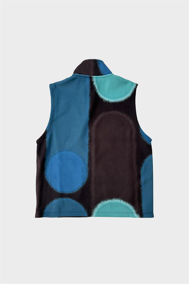 Fifty Pieces-Yeşil Fermuarlı Polar Yelek-Yelek-7-roqelvaxirum.shop