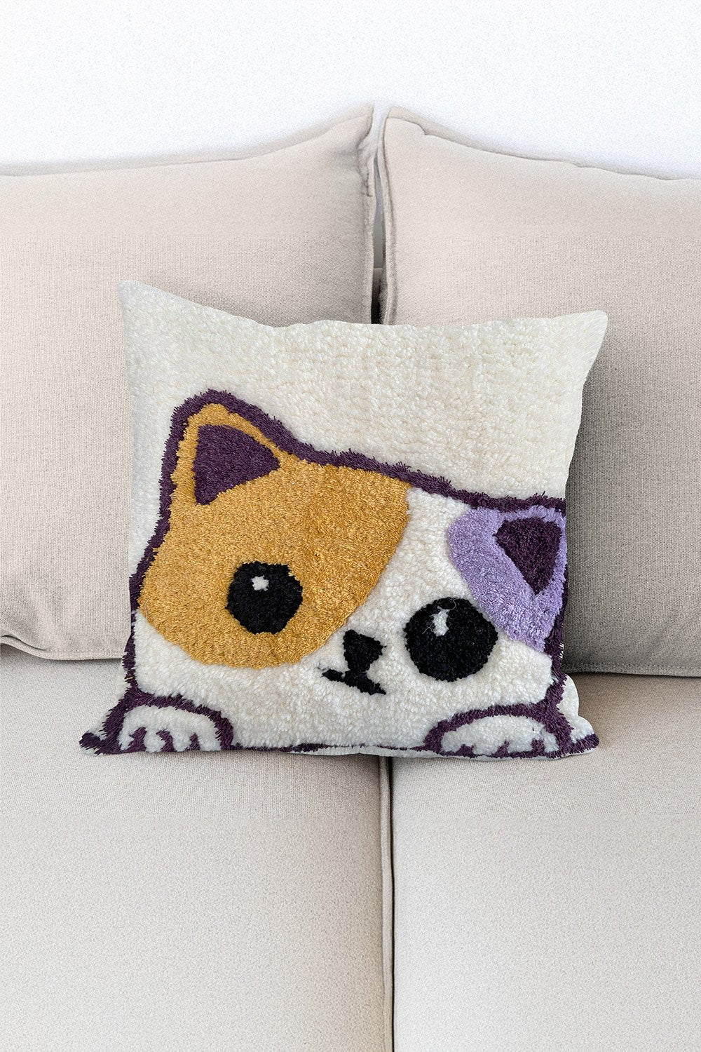 Fille á Fille Design Studio-Cat Yastık-Kırlent-2-roqelvaxirum.shop