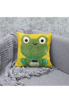 Fille á Fille Design Studio-Frog Pillow-Kırlent-2-roqelvaxirum.shop