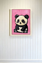 Fille á Fille Design Studio-Panda Tufted Artwork Tablo-Tablo-1-roqelvaxirum.shop