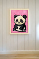 Fille á Fille Design Studio-Panda Tufted Artwork Tablo-Tablo-3-roqelvaxirum.shop