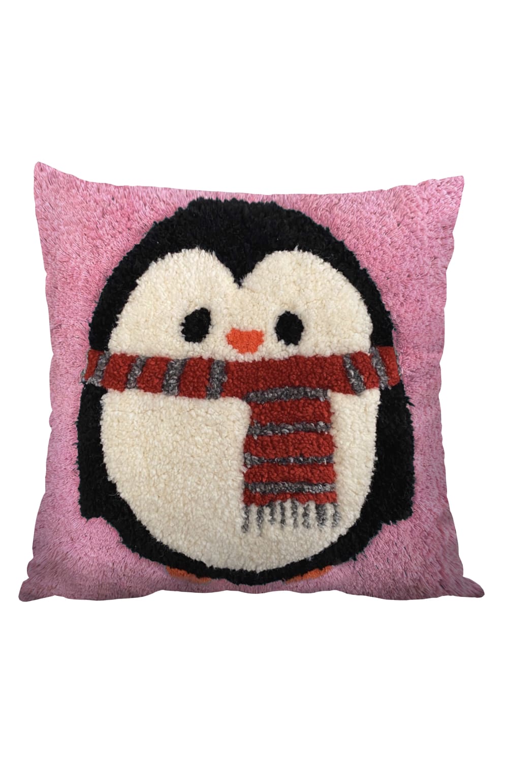 Fille á Fille Design Studio-Penguen Pembe Kırlent-Kırlent-1-roqelvaxirum.shop