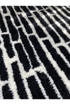 Fille á Fille Design Studio-Siyah Şerit Halı-Halı-2-roqelvaxirum.shop
