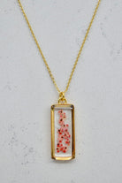Fiorel Design-Depth Of Pink Rectangle Kolye-Kolye-3-roqelvaxirum.shop