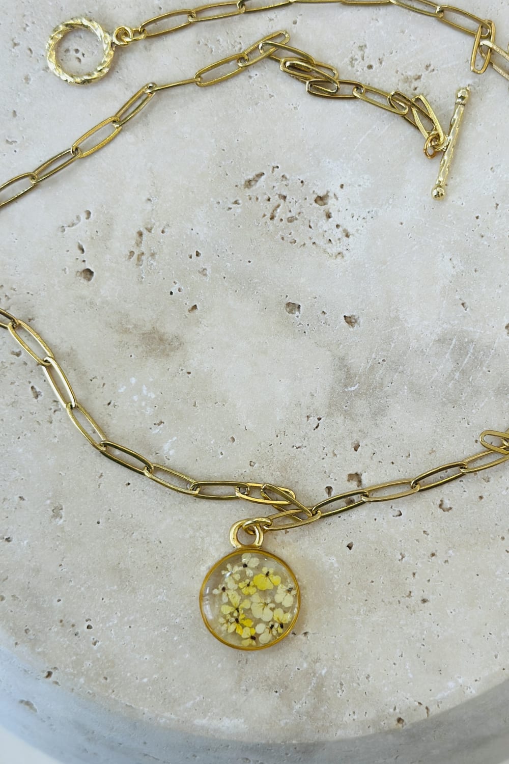 Fiorel Design-Golden Garden Circle - Honey-Kolye-3-roqelvaxirum.shop
