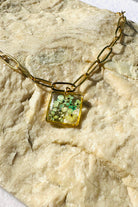 Fiorel Design-Golden Garden Lil Square - Blue-Kolye-3-roqelvaxirum.shop