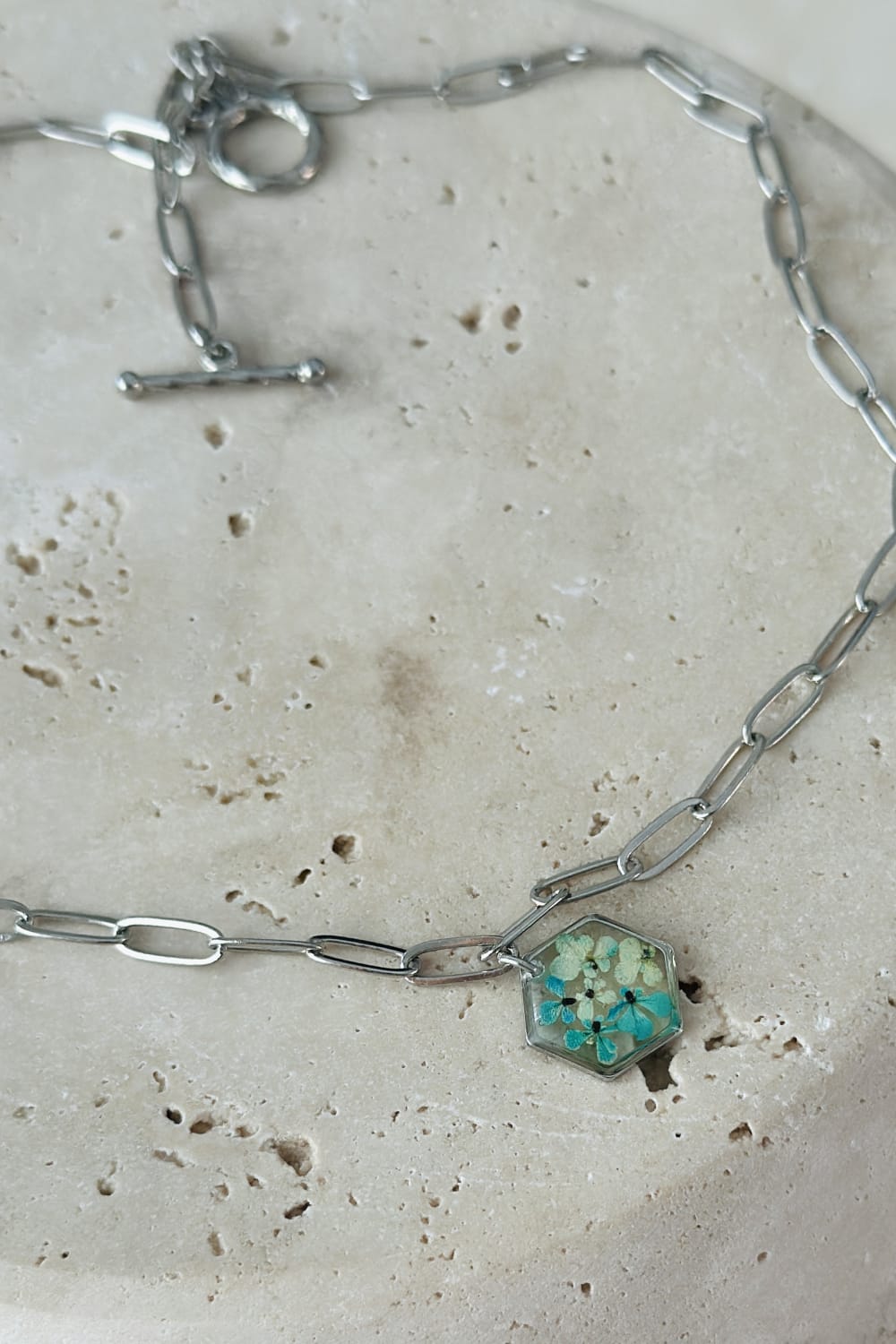 Fiorel Design-Golden Garden Rhodium - Blue-Kolye-1-roqelvaxirum.shop