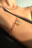 Fiorel Design-Golden Garden Square - Lilac Bileklik-Bileklik-2-roqelvaxirum.shop