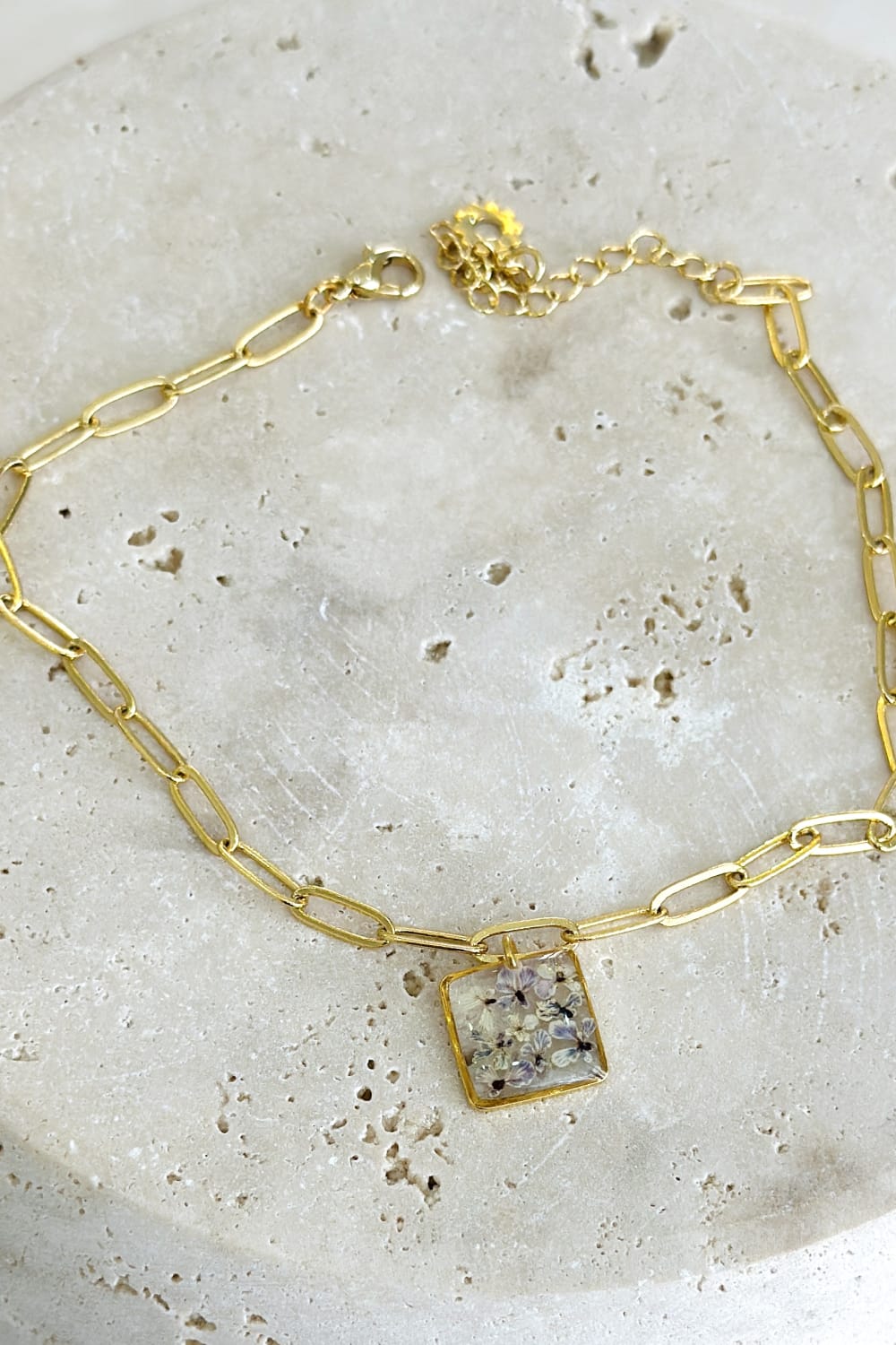 Fiorel Design-Golden Garden Square - Lilac Bileklik-Bileklik-3-roqelvaxirum.shop