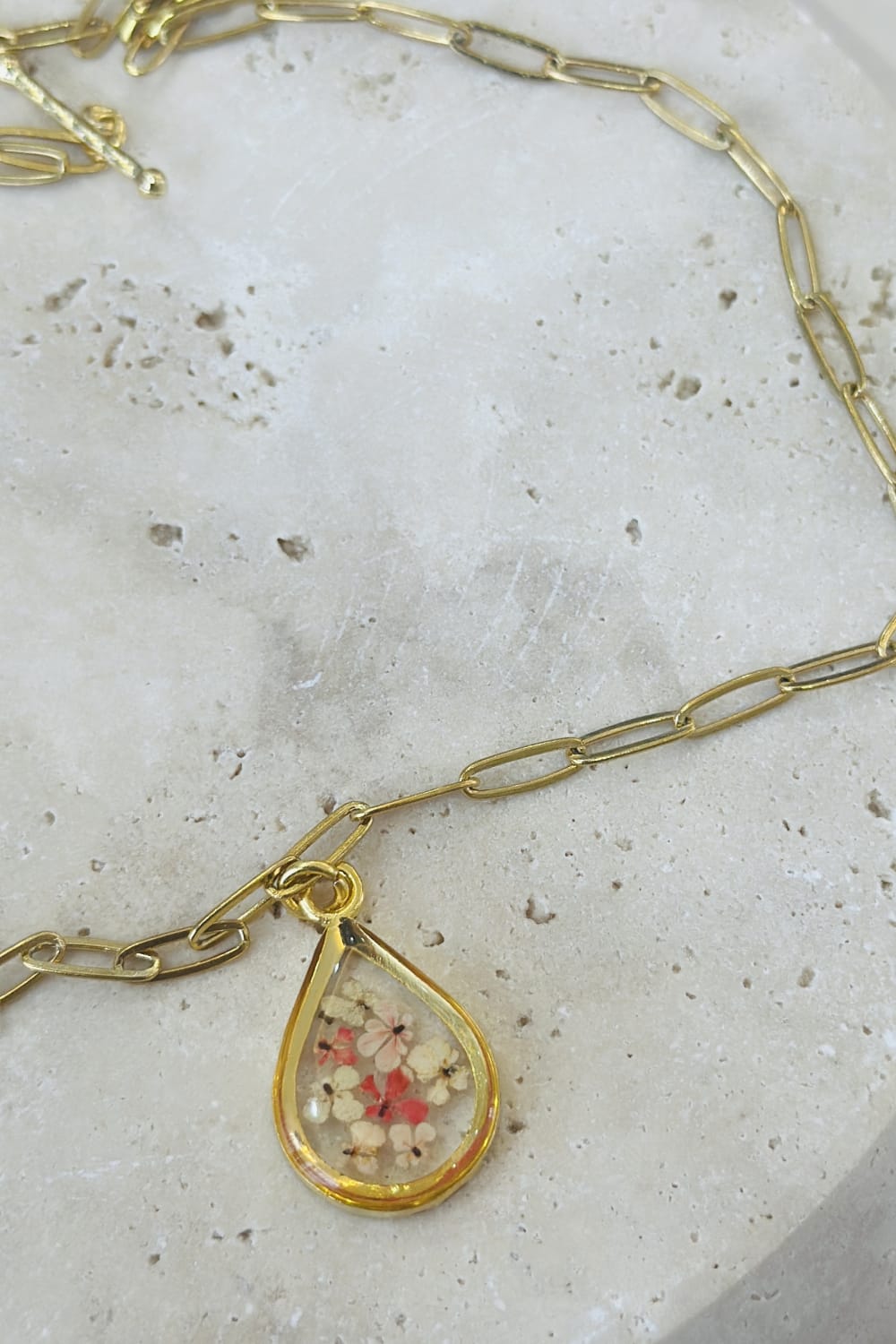 Fiorel Design-Golden Garden Teardrop - Blue-Kolye-3-roqelvaxirum.shop