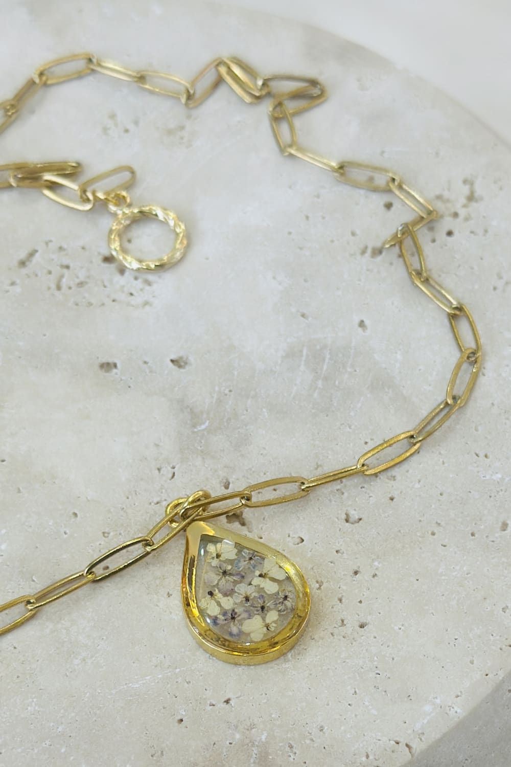 Fiorel Design-Golden Garden Teardrop - Lilac-Kolye-1-roqelvaxirum.shop