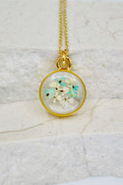 Fiorel Design-Happy Blue Sky Circle Kolye-Kolye-1-roqelvaxirum.shop